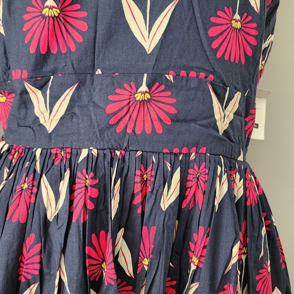 Size 24 Modcloth Flower Dress BNWT - Picture 2 of 3